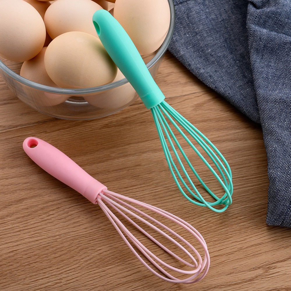 MARK BEAUTY Eco-Friendly Mini Egg Whisk Egg Tool for Chocolate Baking Tools Cream Butter Whisk Egg Beater Egg Mixer Kitchen Utensils