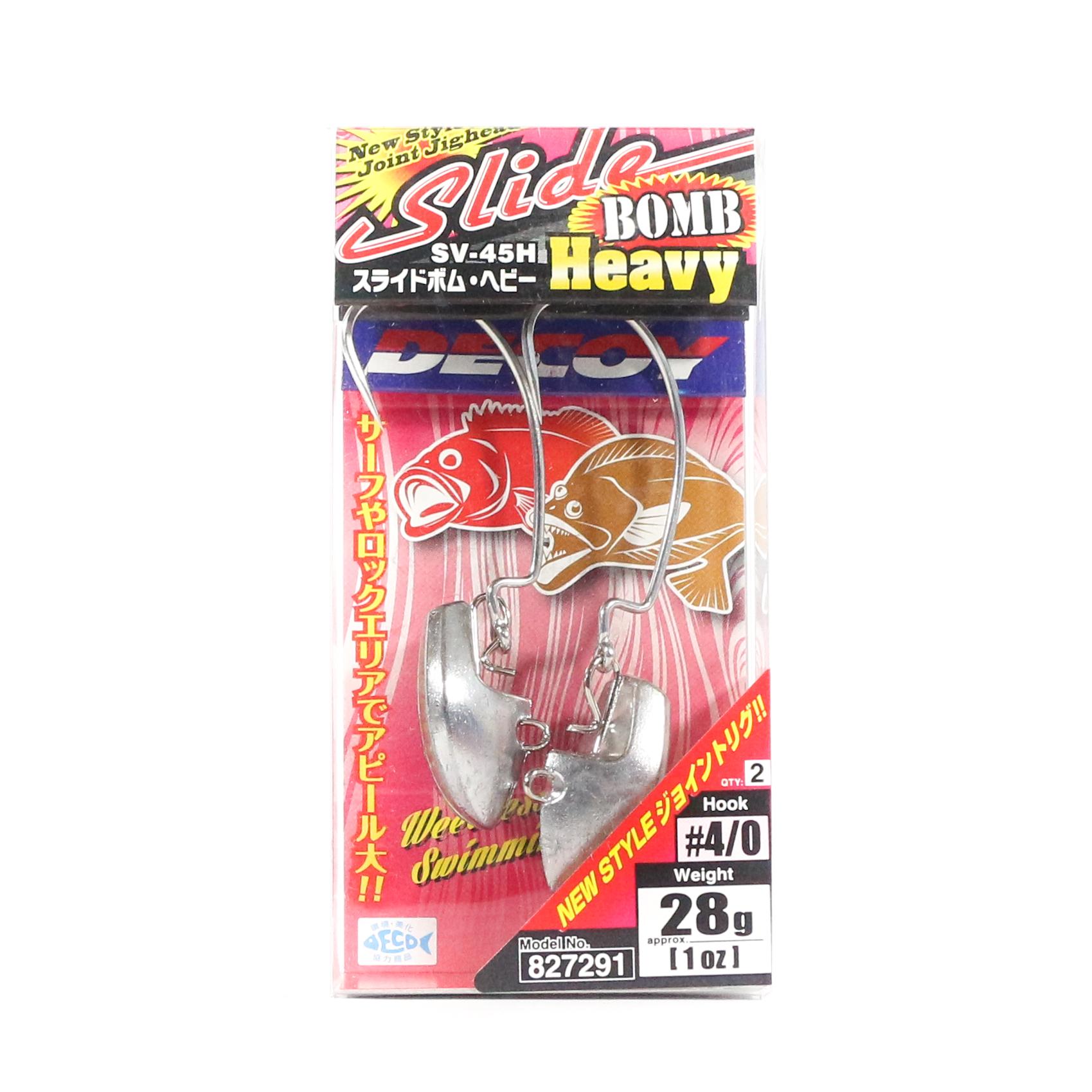 Decoy Sv 45h Jig Head Slide Bomb Heavy Hook Size 4 0 28 Grams 7291 Lazada Singapore