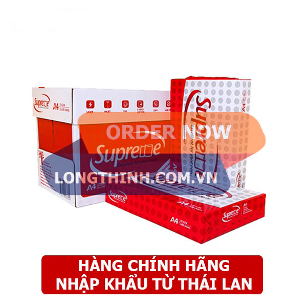 Giấy in Supreme A4 70gsm
