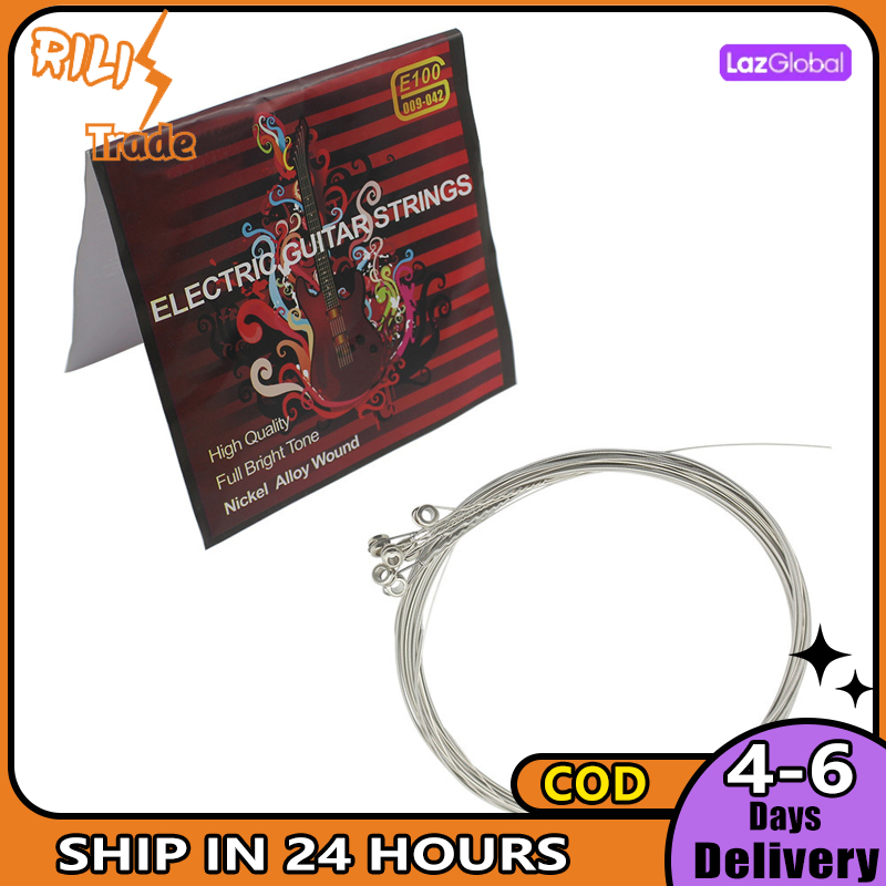Electric Guitar Strings Replacement Multi Size Stainless Steel Strings Set Musical Instrument Accessories