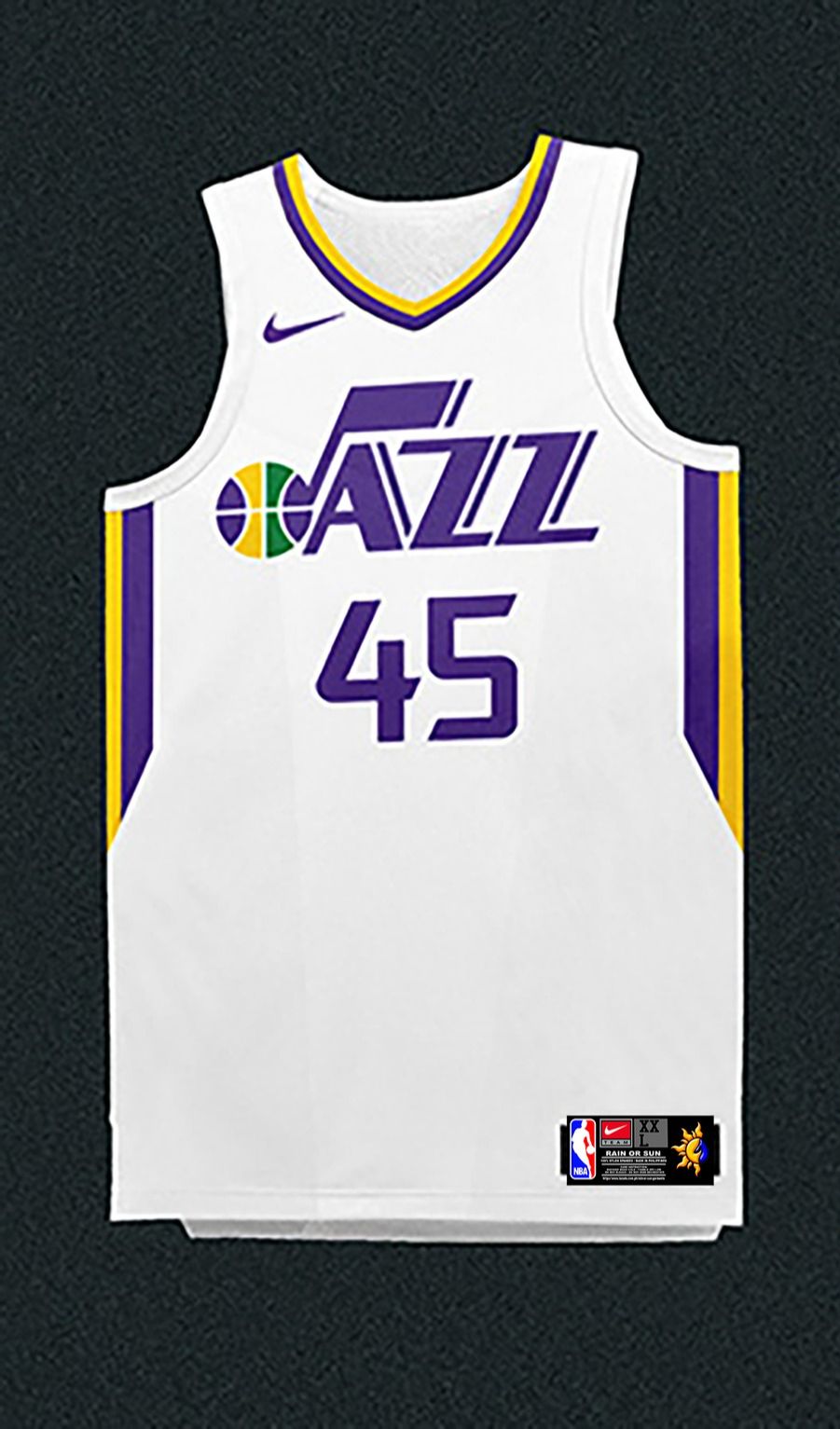 Utah Jazz New Trends Custom Name And Number Christmas Hawaiian