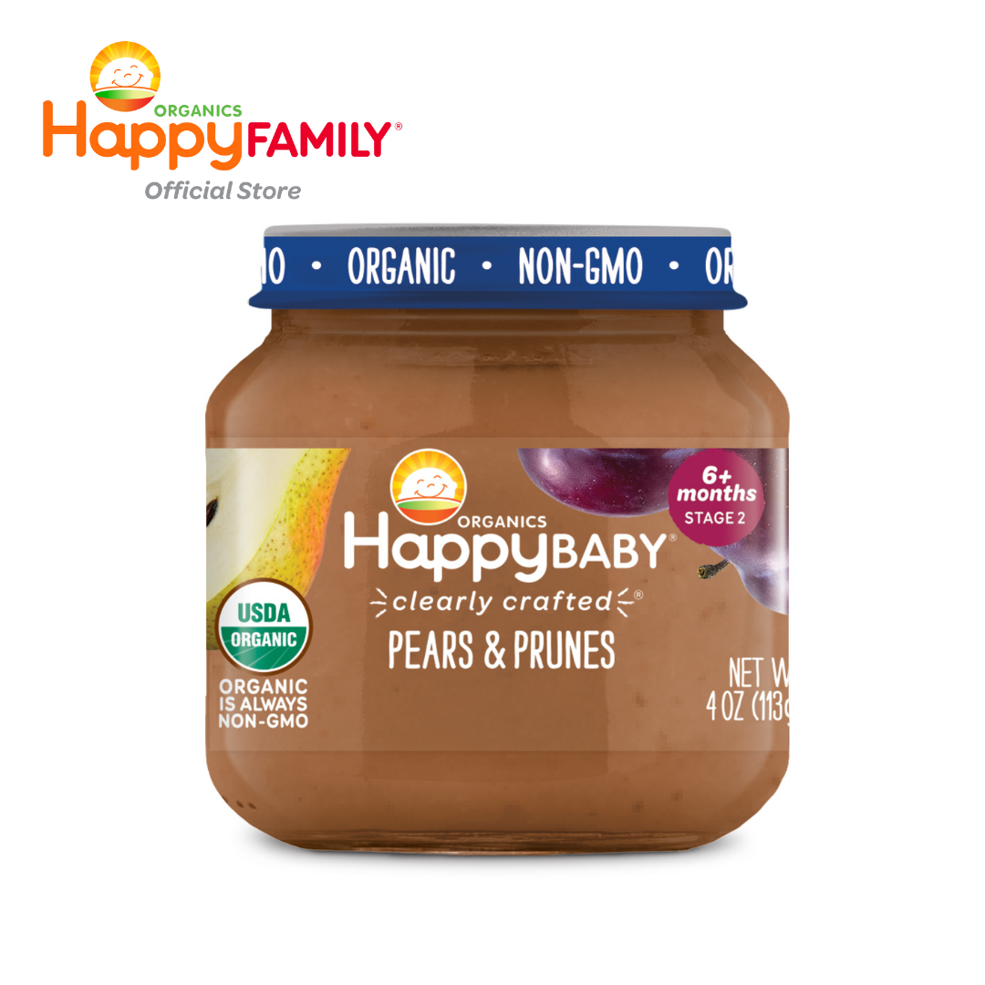 Happy baby food hot sale jars