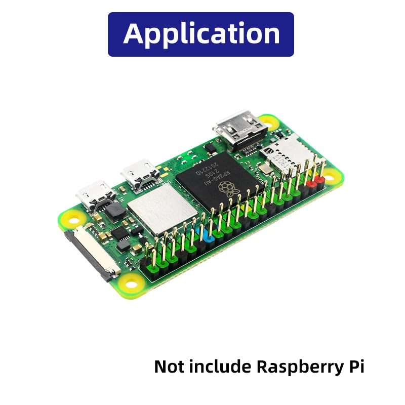 Đầu Cắm GPIO 2X20 Chân Đầu Cắm Nhiều Màu Sắc Ngăn Chặn Sai Lầm Đầu Nối GPIO Hai Hàng 20 Chân Cho Raspberry Pi Zero 2 W