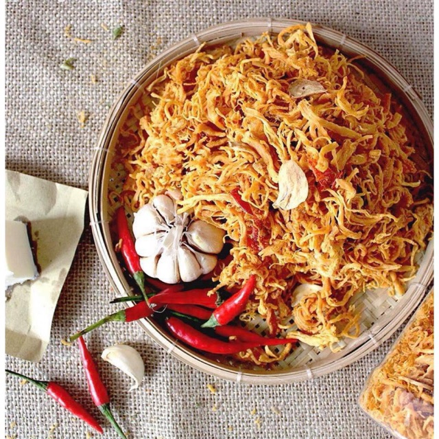 500g Khô gà bơ tỏi - Viettin Mart