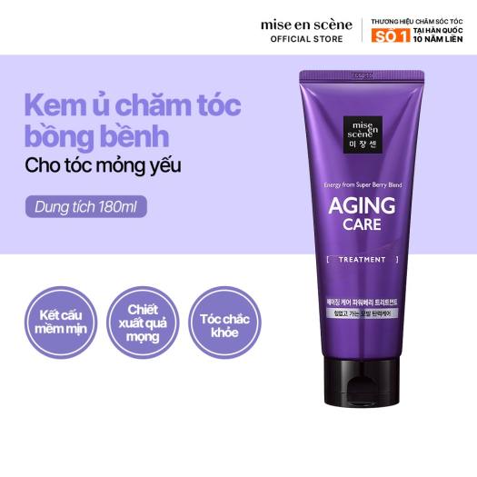 Kem Ủ Tóc Tăng Độ Bồng Bềnh Cho Tóc Mise En Scene 180ml