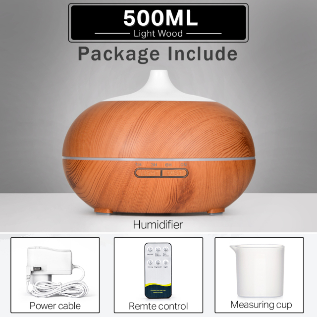 Air Humidifier 500ML Aroma Diffuser remote control Aroma Humidifier