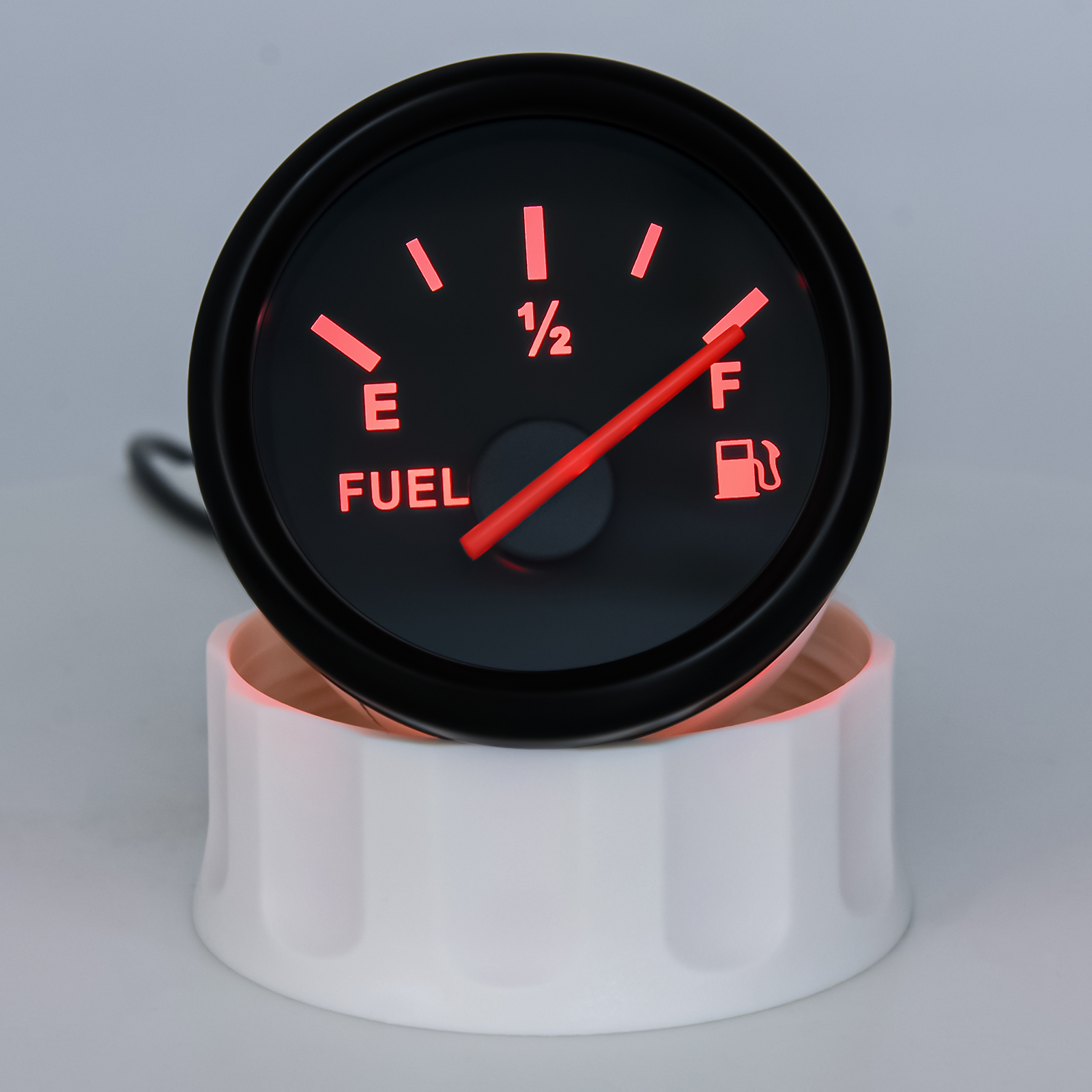 NEW 【Innovative design】0-190ohm 240-33ohm Marine Fuel Level Gauge 52mm ...