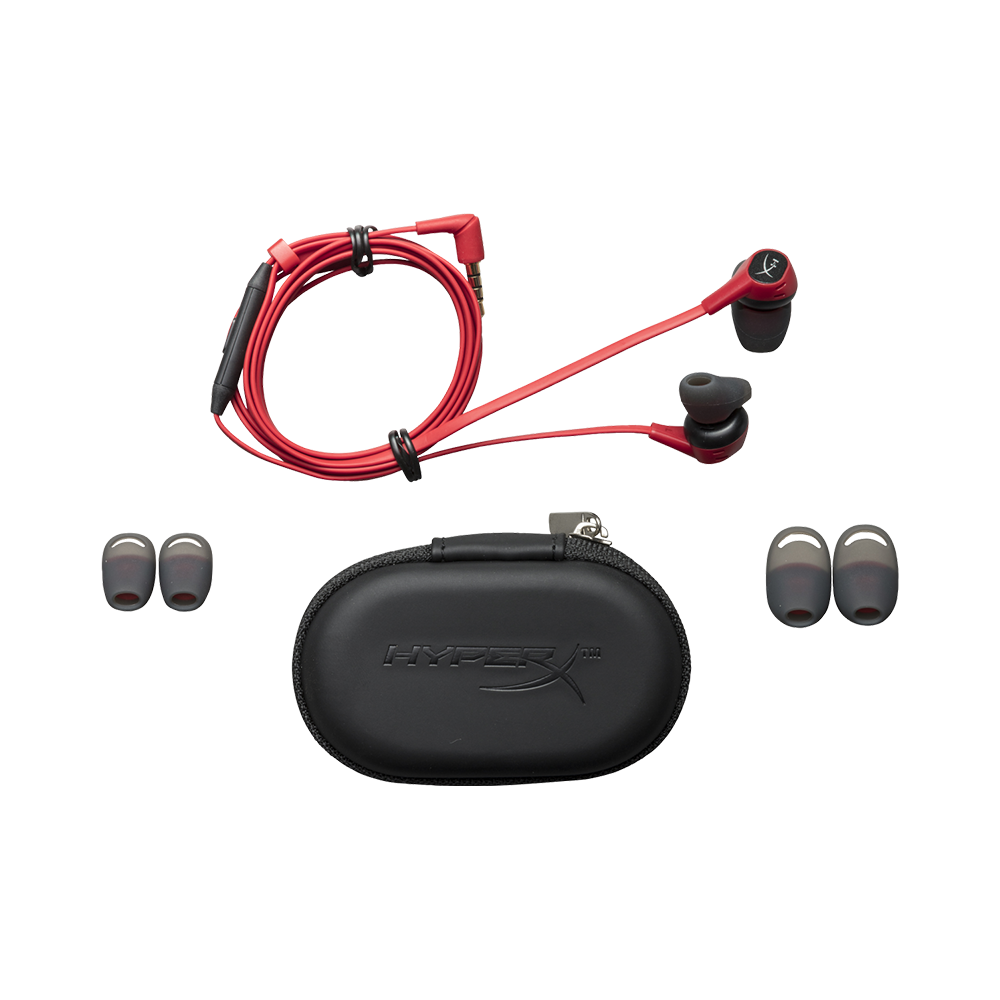 Tai nghe HyperX Cloud Earbuds (4P5J5AA) (Đỏ) - Bảo hành 24 tháng