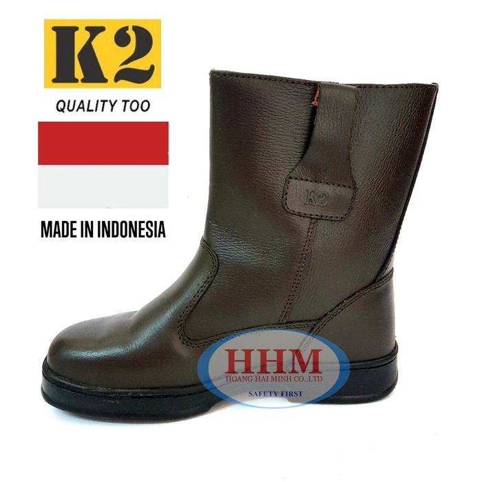Ủng da bảo hộ cao cấp K2 TE2005K - Indonesia