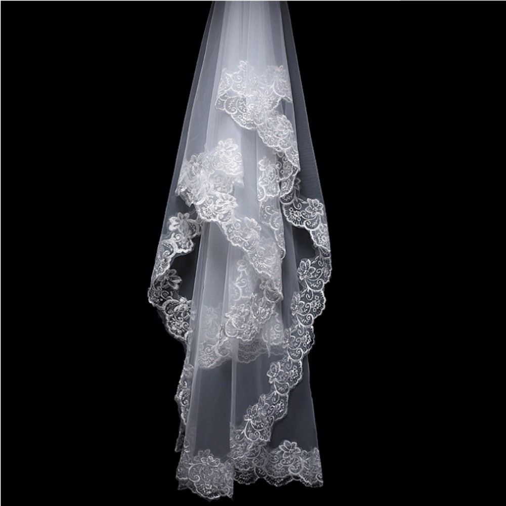 Lace%20Veil%20.5/3/5m%20Bridal%20Veil%20White%20Embroidered%20Edge%20Wedding%20Veil%20Cute%20Floral%20Tulle%20Veil%20Bridal%20Accessories%20-%20Image%203