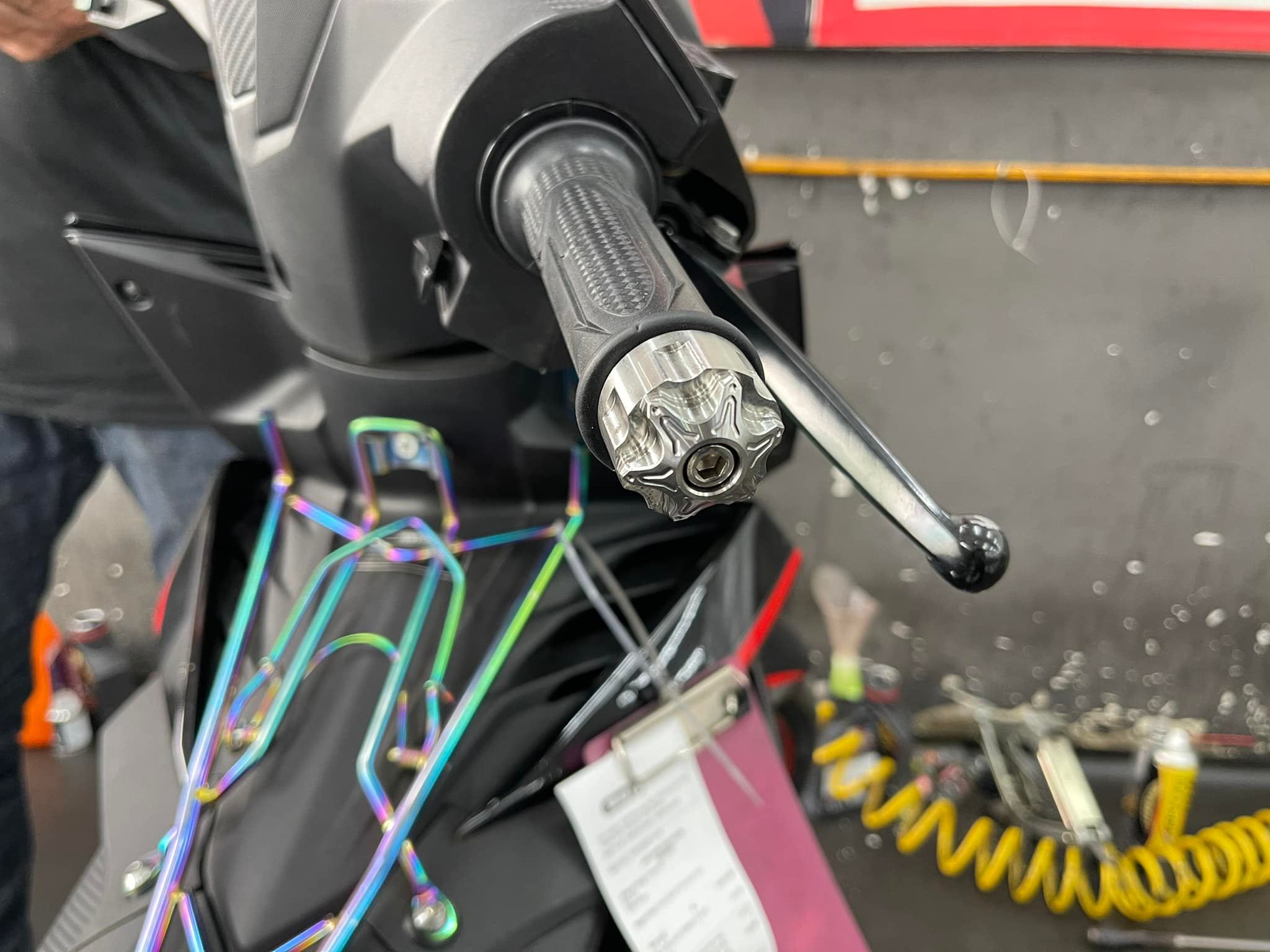 Gù inox Salaya 5 cạnh hình bông (070613) Cặp