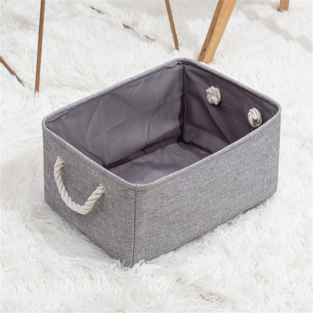 1PC Clothes Storage Basket Durable Household Storage Laundry Basket Foldable Storage Basket