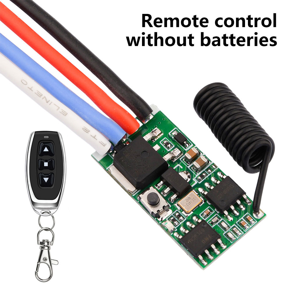 433mhz Wireless Remote Control Dc Motor Speed Controller 3.7v-24v 5a Pwm Speed Regulation Dimming Module For Led Lights Motor. 