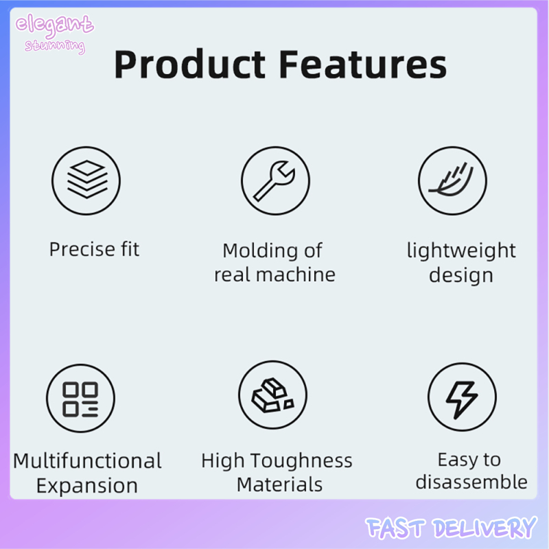 Elegantstunning gậy selfie Adapter xách tay Bộ chuyển đổi Camera thiết bị bảo vệ khung gắn kết giá mở rộng tương thích cho Osmo Túi 3 máy ảnh