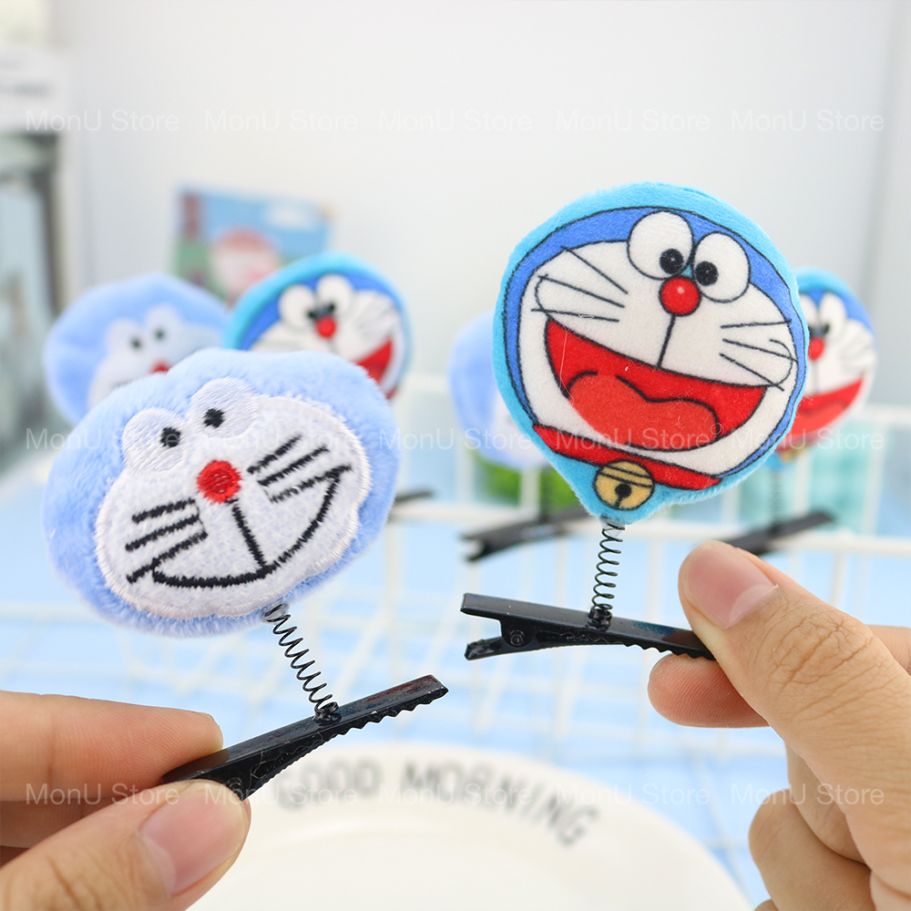 Kẹp tóc lò xo Doraemon Doremon dễ thương cute TooYoo BK00076