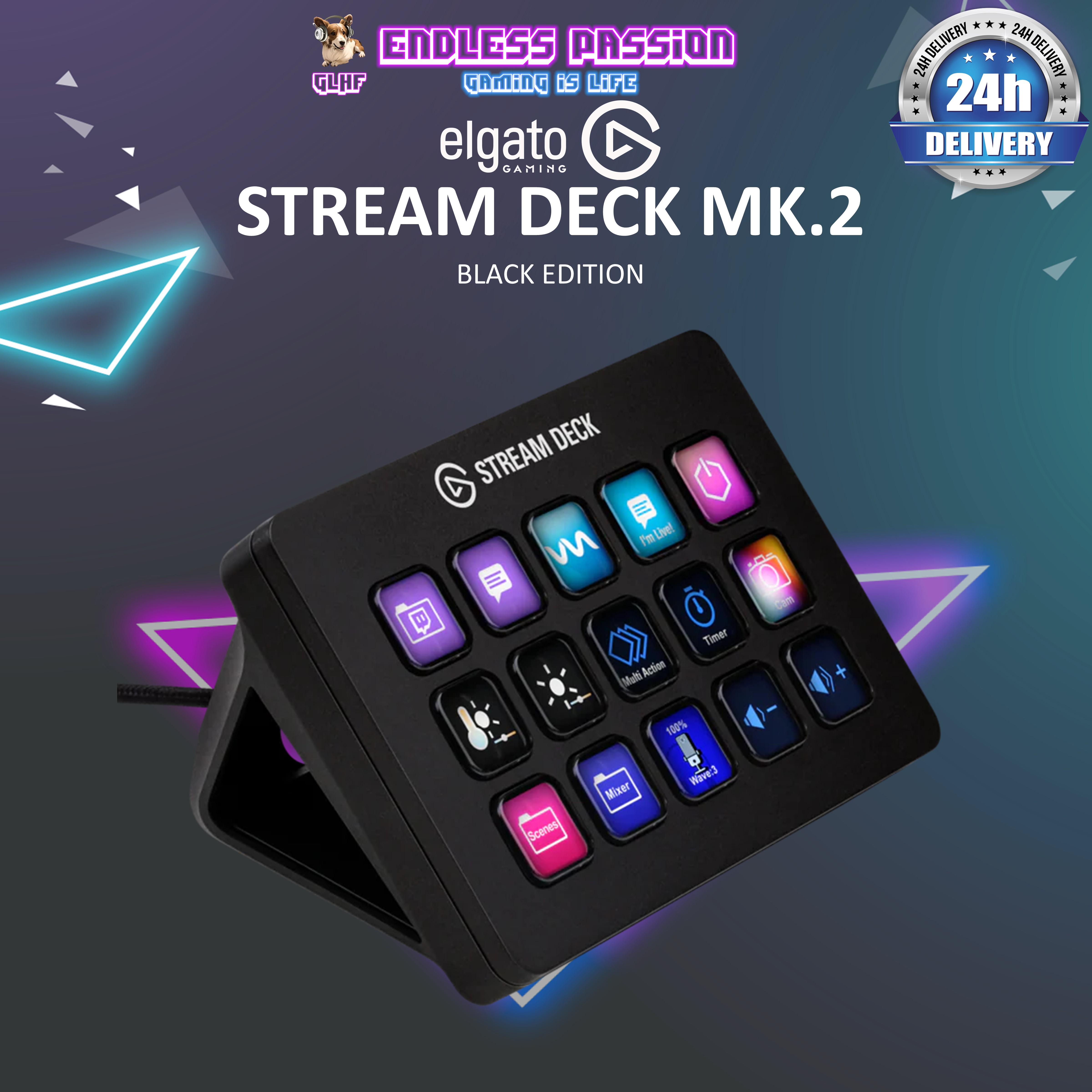 Elgato Stream Deck MK.2 - 15 customizable LCD keys | Lazada Singapore