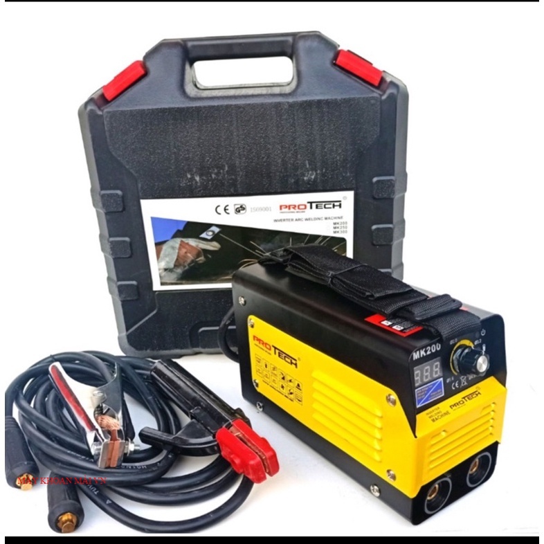 Máy hàn điện tử mini protech mk200 - thợ và gia đình - hàn được điện yếu siêu tiện lợi đl vn