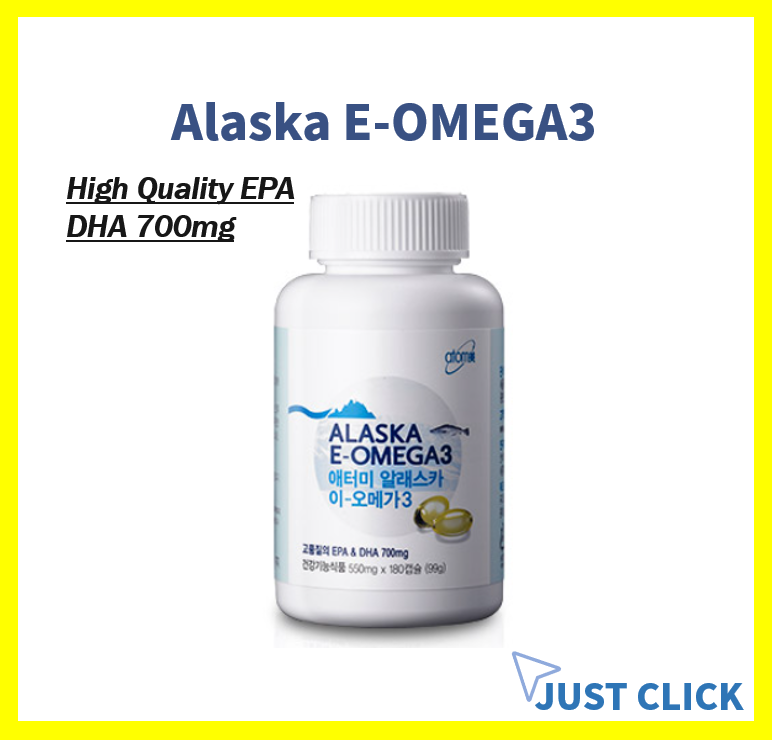 Atomy Alaska EOmega 3 550mg x 180capsules Korean WellBeing atomy Lazada