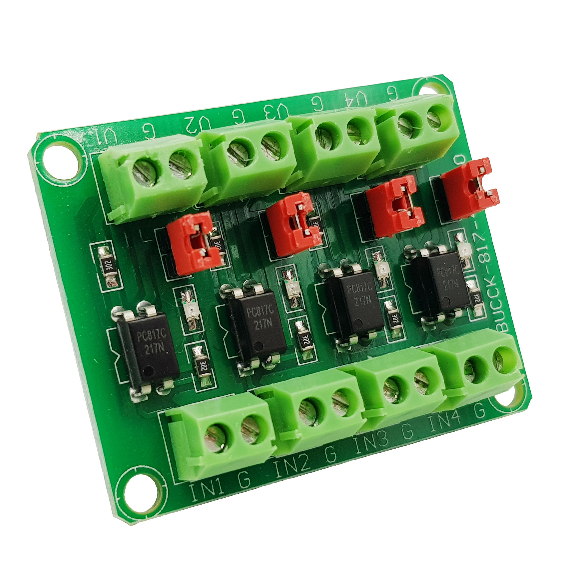 Mạch Opto Cách Ly 4 Kênh PC817