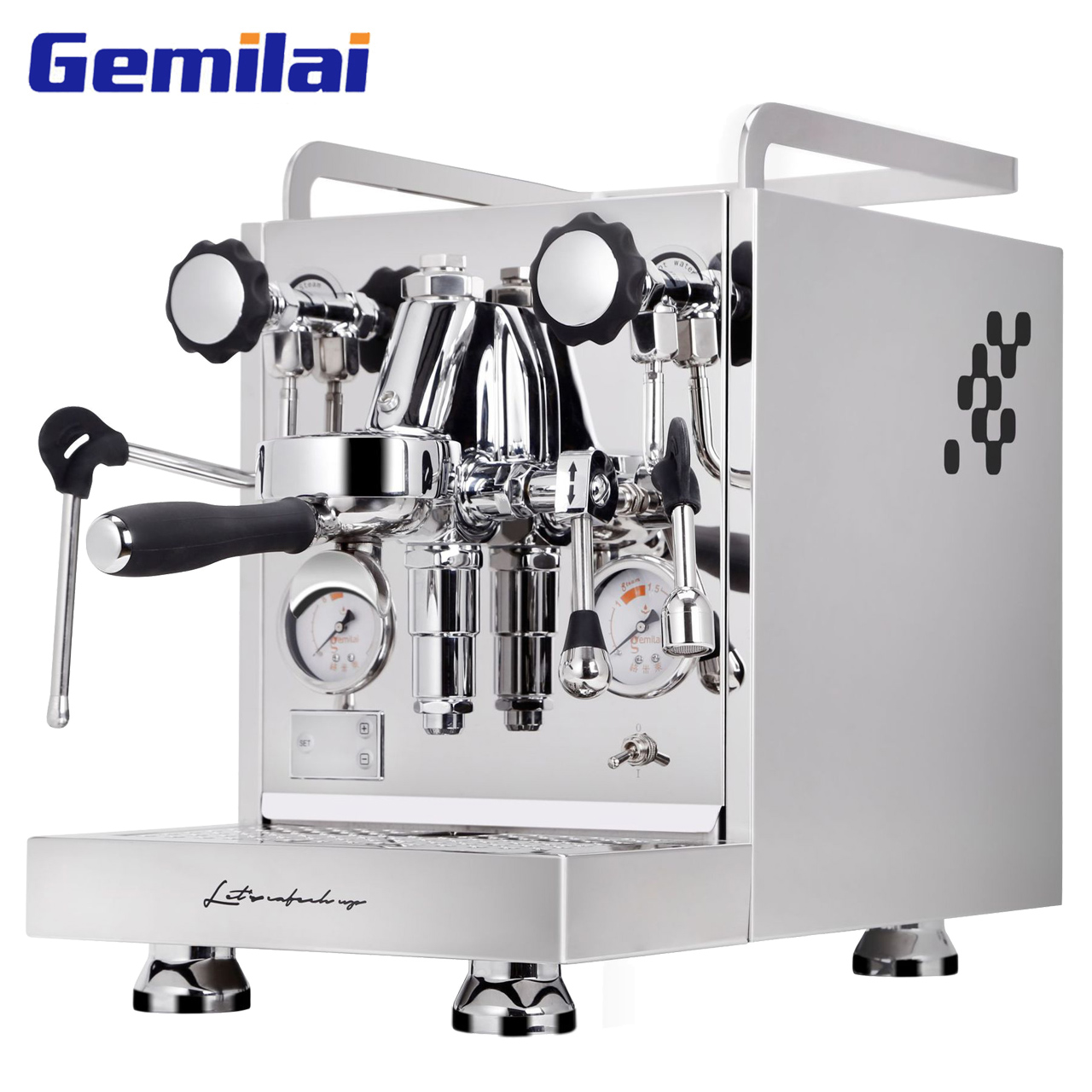 Gemilai CRM3137A G61² 9 Bar Professional Italy Espresso Machine 2.5L