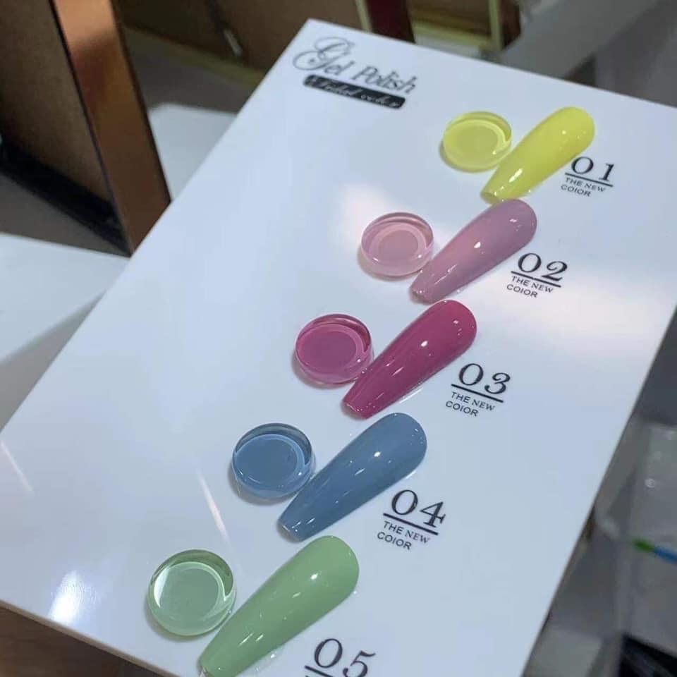 set sơn very good 5 màu tặng bảng màu