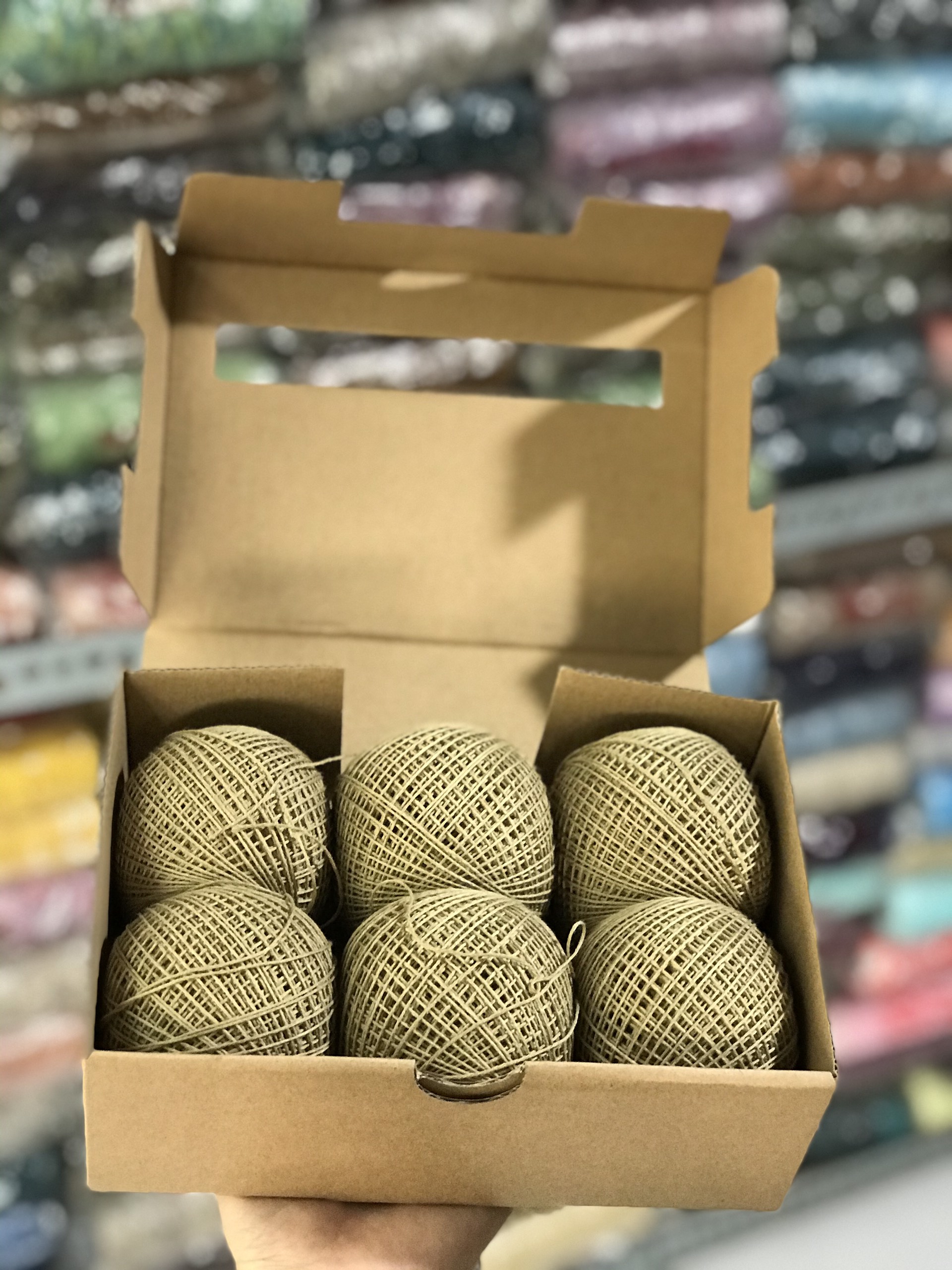 Sợi Lace Cotton Craft Yarn 1mm nhẹ, mát
