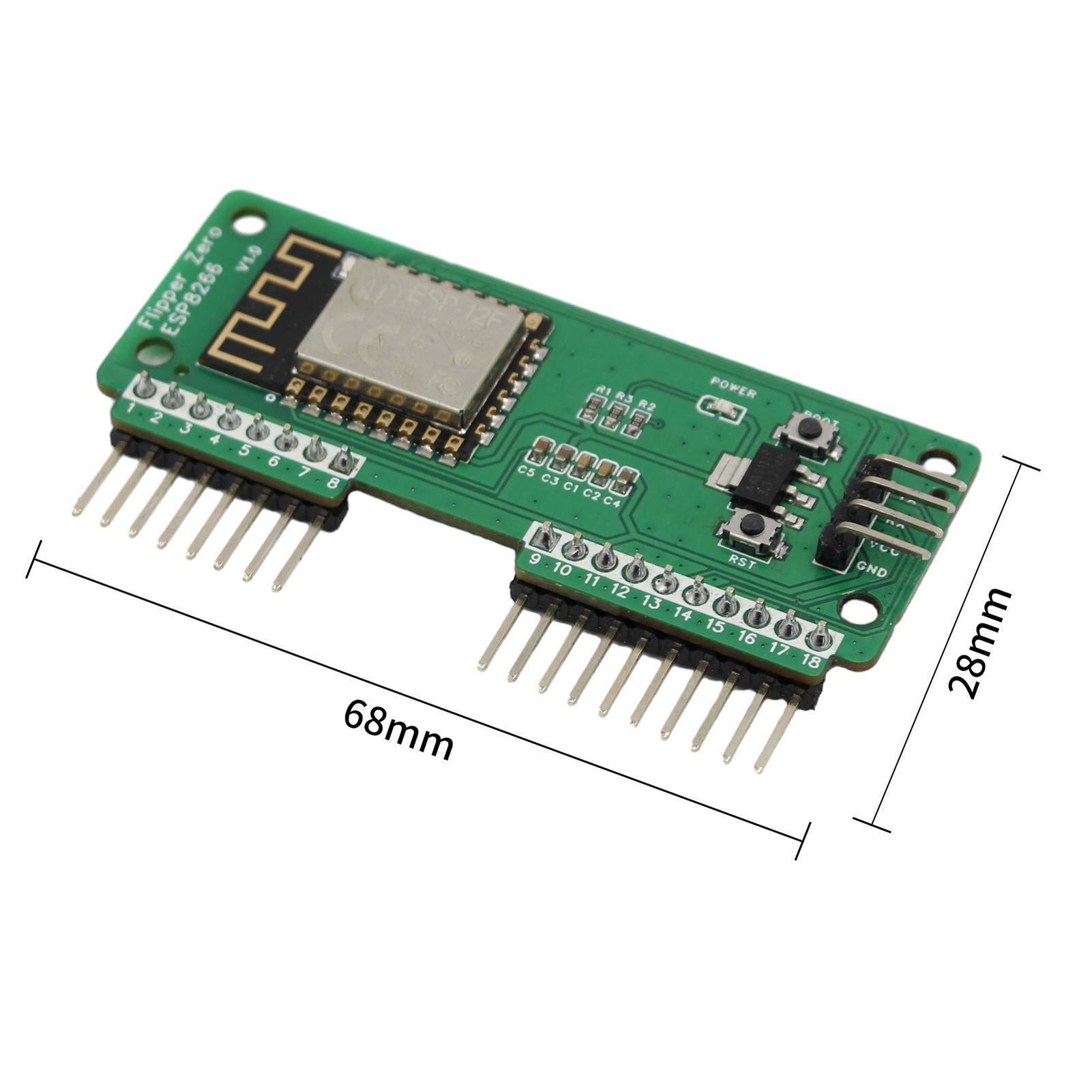 Wi-fi Module Board Wi-fi Module Development Board Portable Wi-fi Scanner and Deauther Module for Wide Compatibility Flipper Zero