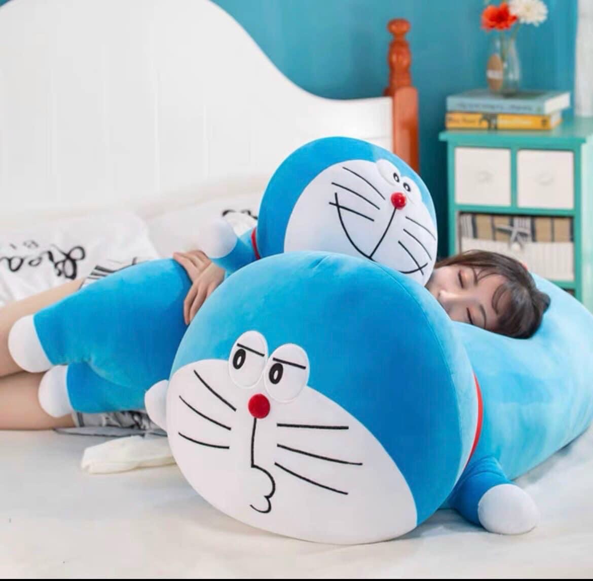 Gấu Bông Đô rê mon Mèo máy Doraemon Dễ Thương Đôremon Bông Cao Cấp