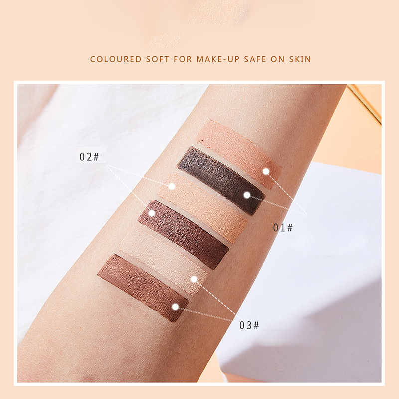【BeautyMalls】1pc Eyeliner Waterproof Double Head Design Waterproof Long Lasting