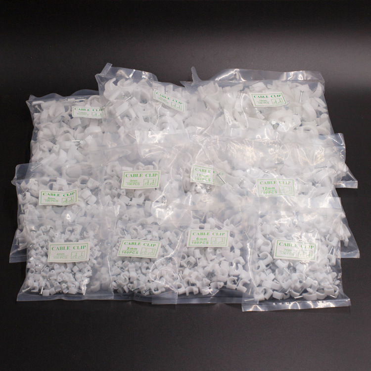 Portable%20%E3%80%90New%20design%E3%80%915mm%20Flat%20Cable%20Clip%20High%20Carbon%20Steel%20Nails%20C%20Shaped%20PE%20Plastic%20Wire%20clips%20100pcs/pack%20-%20Image%204