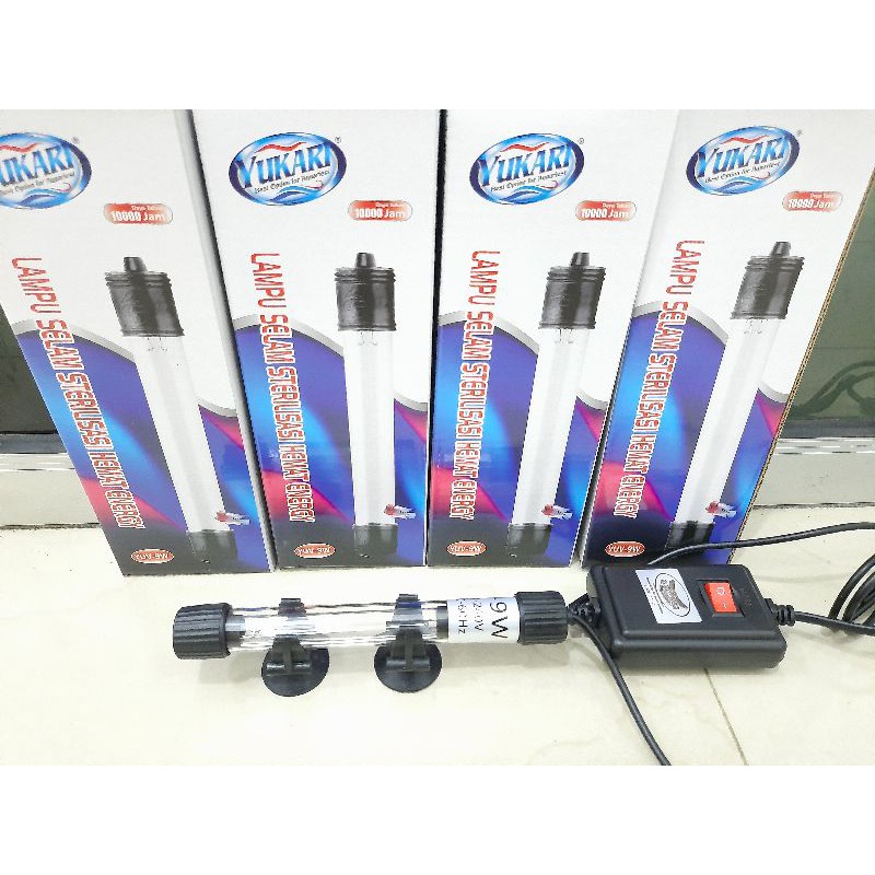 Lampu UV ultraviolet anti lumut bakteri sterilisasi LAMPU UV YUKARI 9WATT