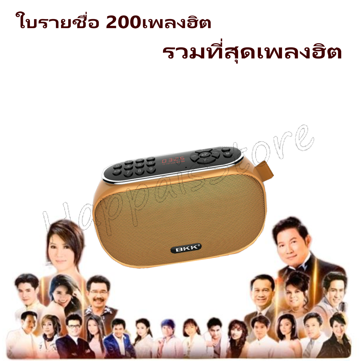 [ราคาพิเศษ] BKK MUSIC BOX กล่องเพลงลูกกรุงแกรมมี่โกลด์ กล่องเพลงลูกทุ่ง
