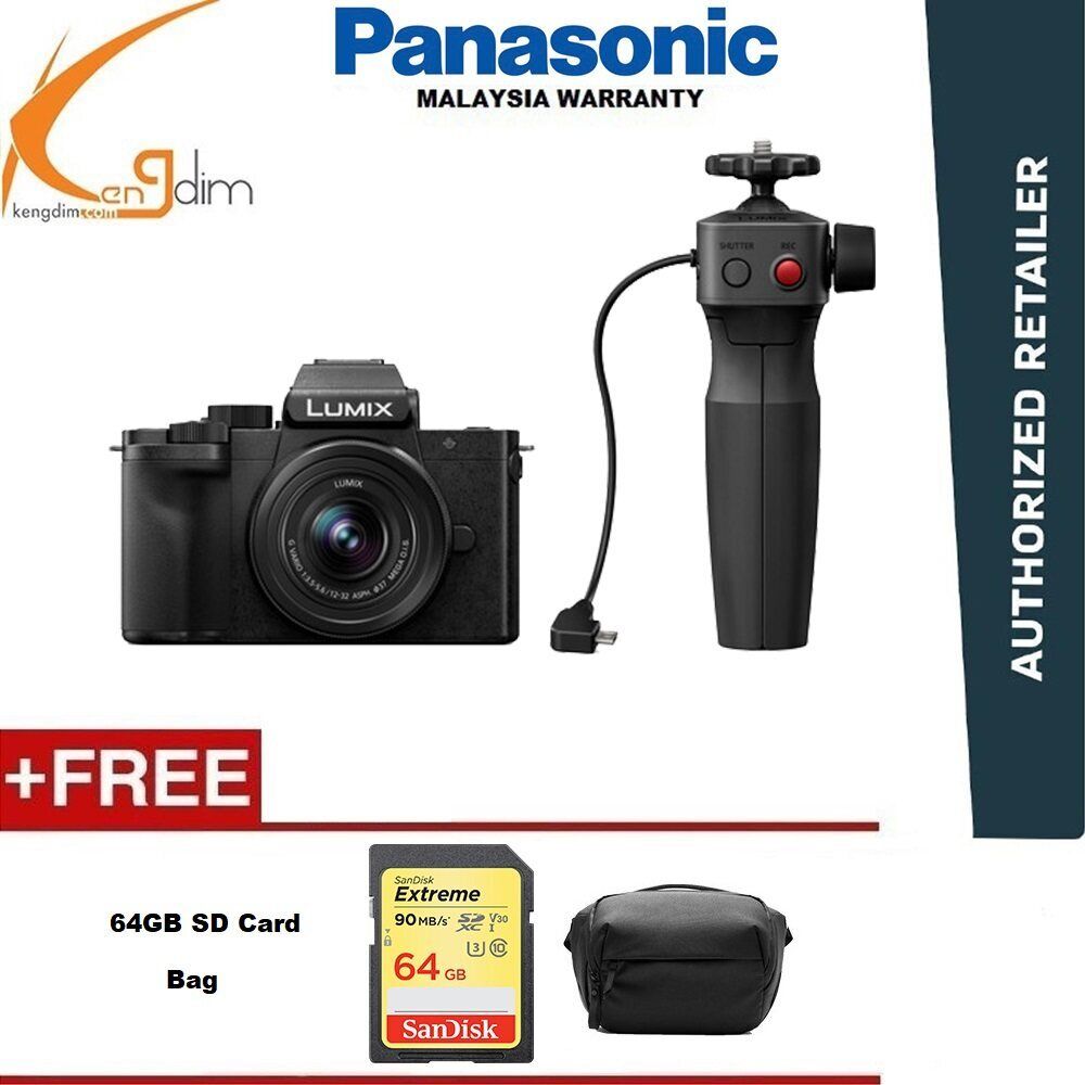 Panasonic Lumix G100 Mirrorless Camera With 12-32Mm Lens