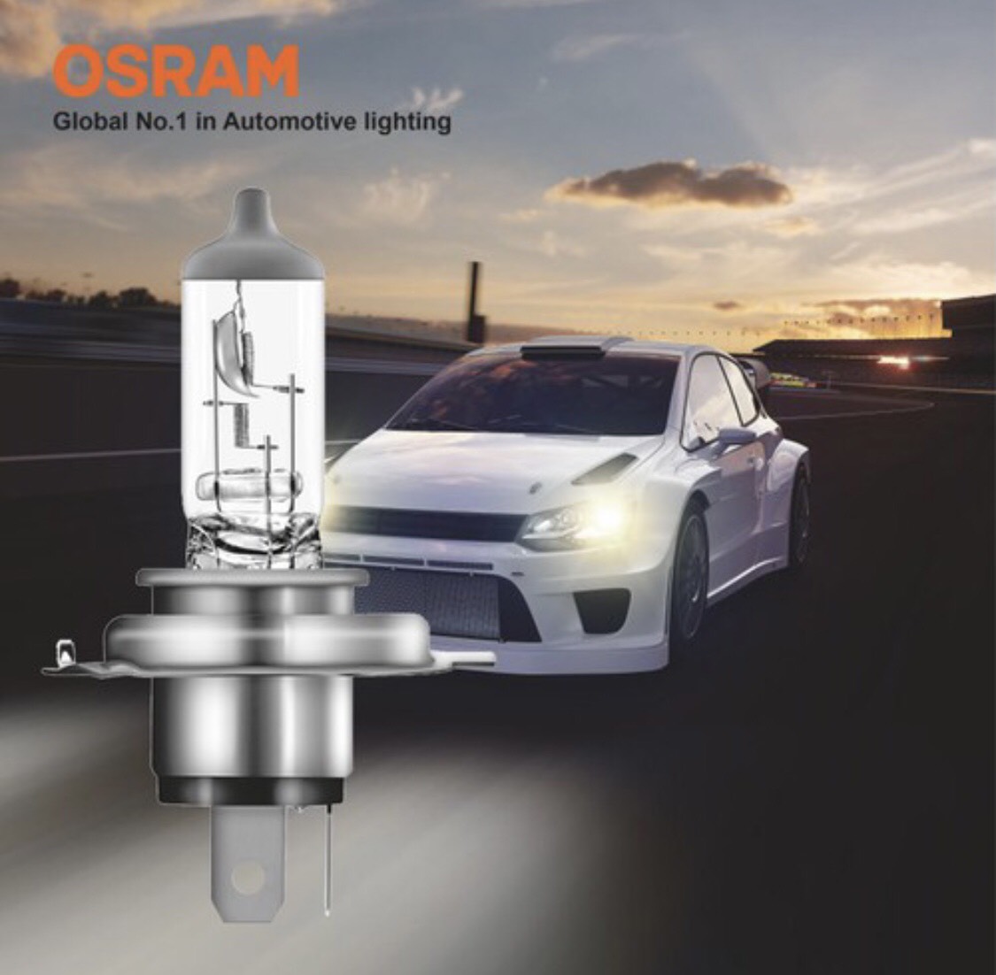 Bóng đèn halogen OSRAM SUPER BRIGHT PREMIUM H4 12v 100/90w