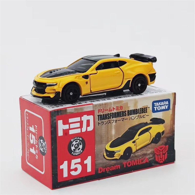 TOMICA Alloy Car Simulation Transformers Optimus Prime Model Bumblebee Small Car Boy Toy