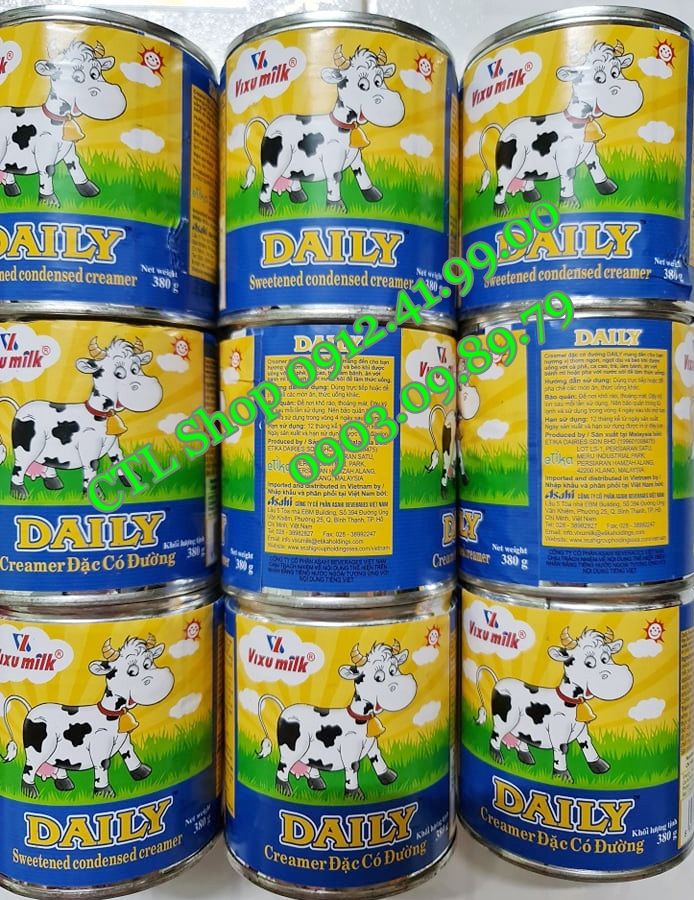 Sữa Đặc Có Đường DaiLy 380Gr