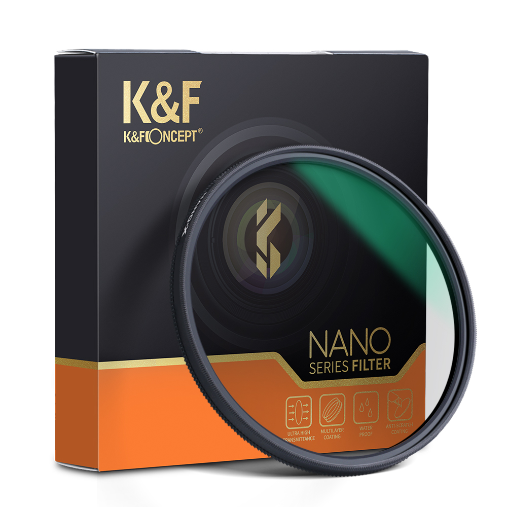 K&F Concept 82mm Circular Polarizer Filter HD 18 Layer Super Slim Multi Nano-X Coated Weather Sealed MC CPL Lens Filter...