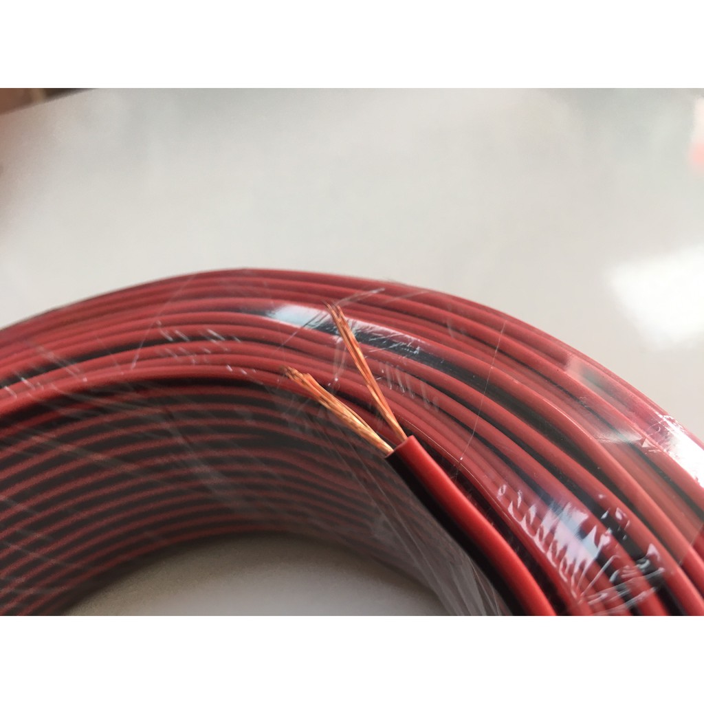 Dây điện đôi 24AWG lõi đồng 100M