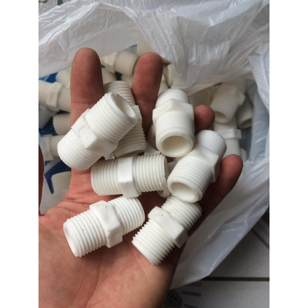 Cút nối thẳng ren 21