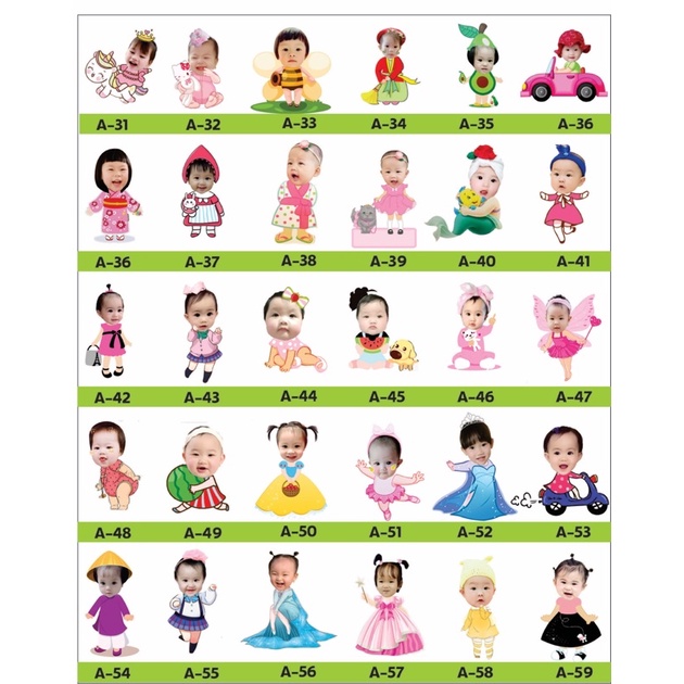 CHIBI Trang trí sinh Nhật cho bé