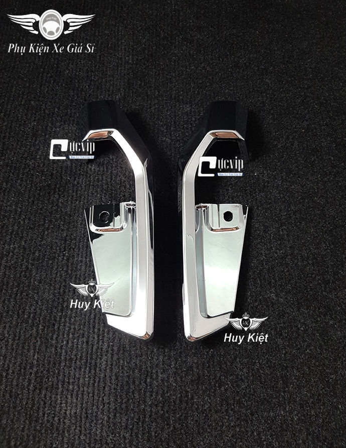 Ốp gác chân sau xe lead 2022 xi inox, xi mạ crom sms1831