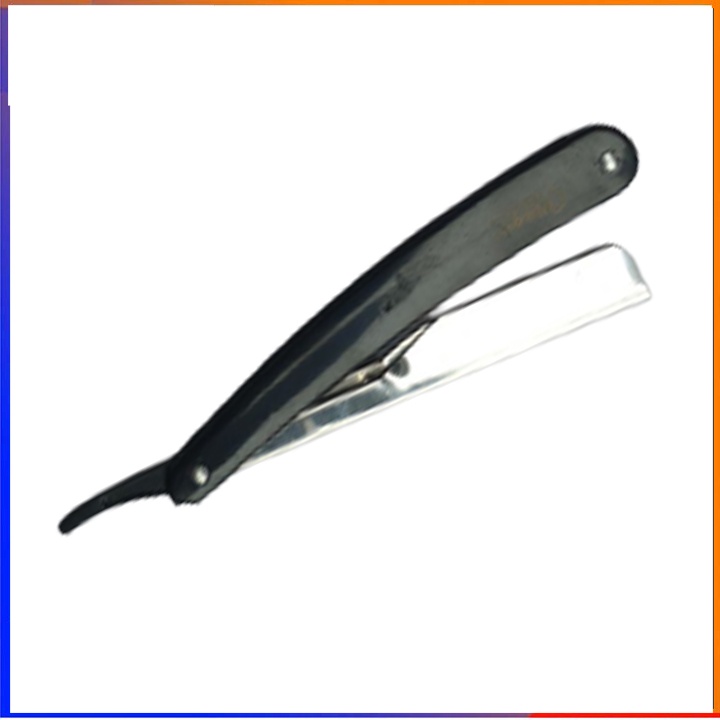 Dao Cạo Râu Cổ Điển Barber, Dao Cạo Mặt cán nhựa, inox cao cấp lưỡi rút thay thế gấp gọn thép không gỉ chuyên dùng cho thợ