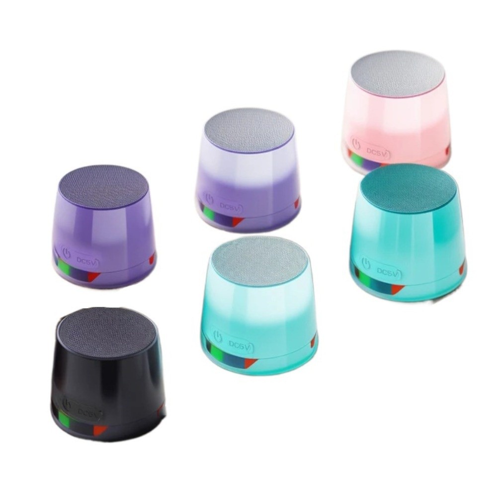 Portable Bluetooth 5.3 Magnetic Mini Speaker Deep Bass HD Sound RGB ...