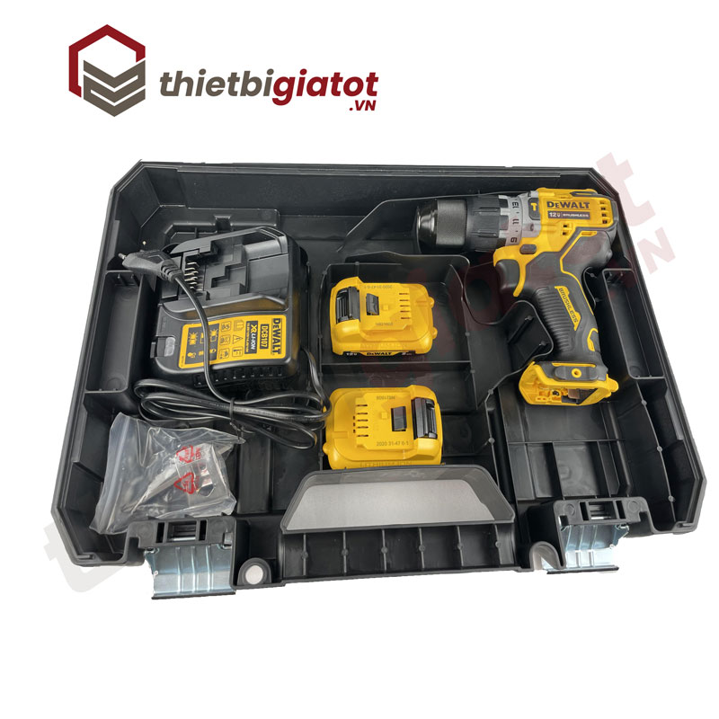 Máy khoan pin DeWALT DCD706D2-KR