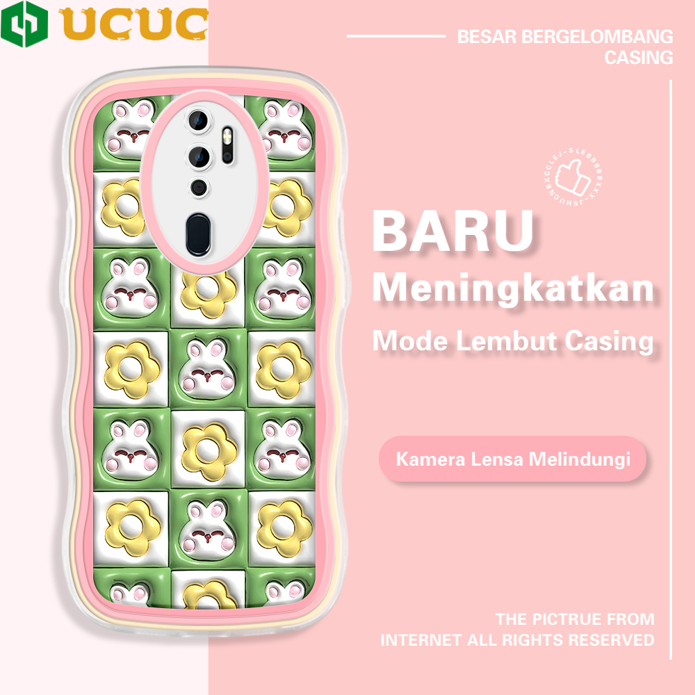 Local Ready Ucuc Casing Ponsel Untuk Oppo A96 A95 A93 2020 A92 A91 A9 2020 Mode Lembut 5668