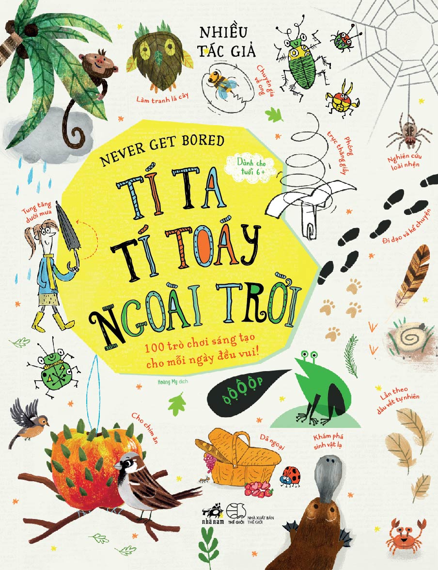 Sách - Bộ Tí ta tí toáy - Never get bored (Bìa cứng)