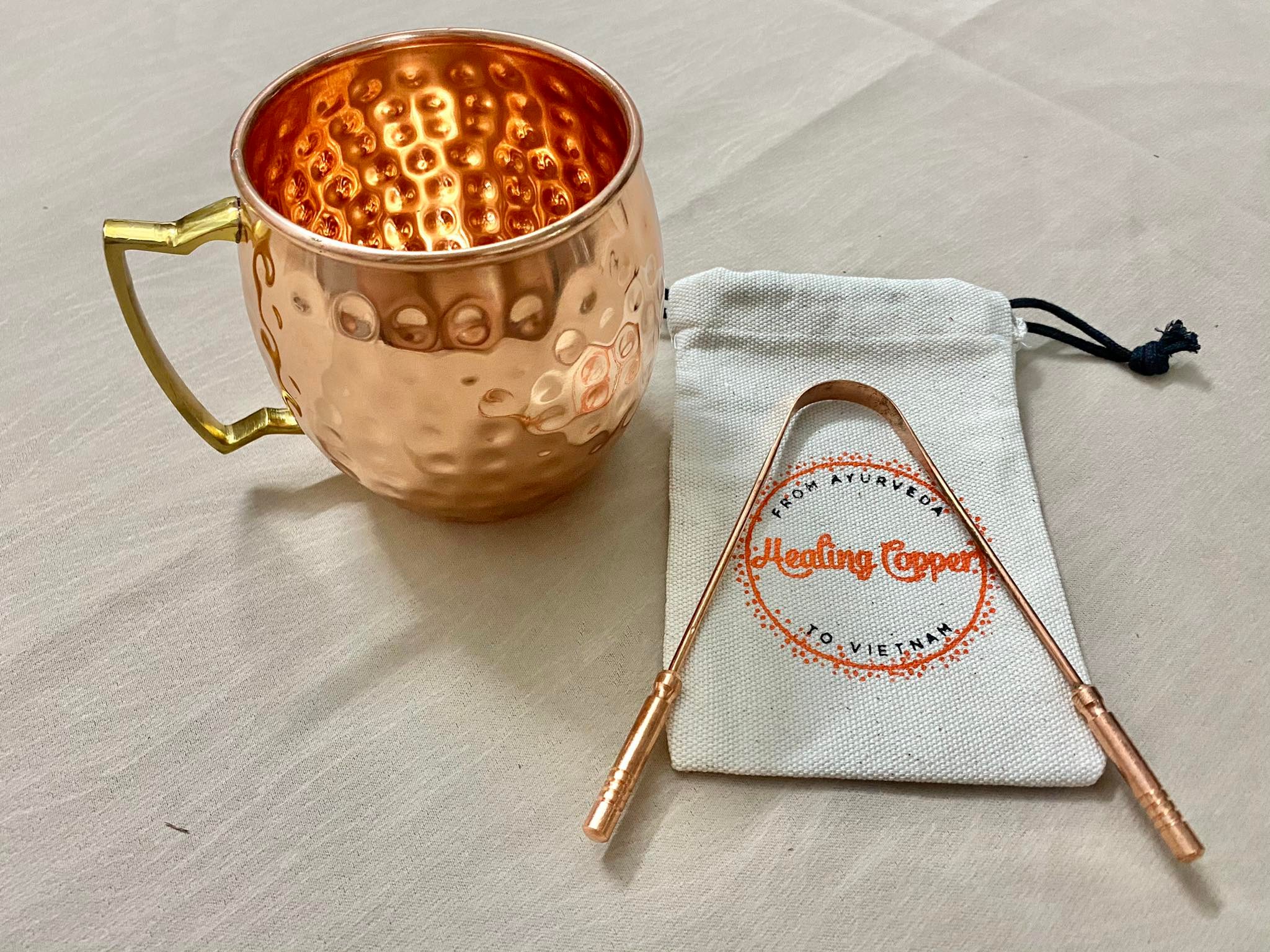 Copper Mug (Ly Đồng Nguyên Chất)