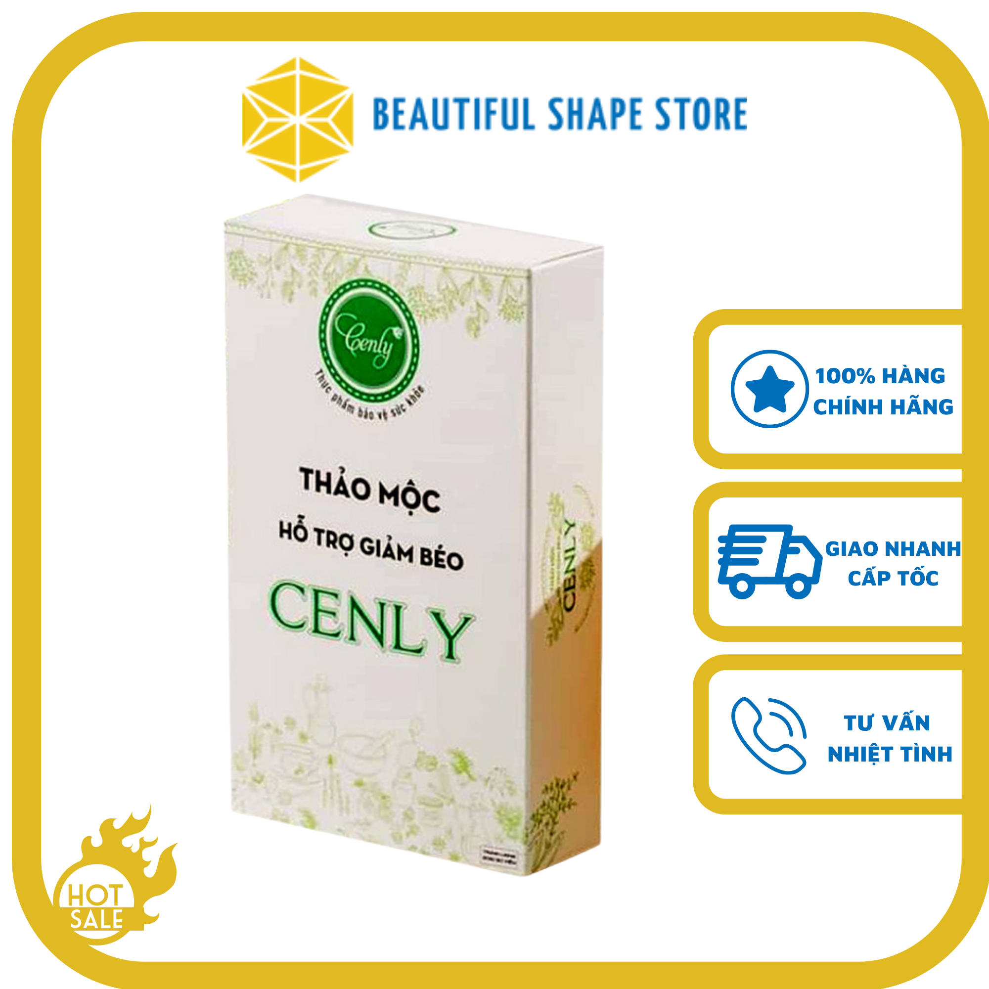 Thảo Mộc Giảm Cân CENIY [ Giảm cân 3-5kg trong 7 ngày]