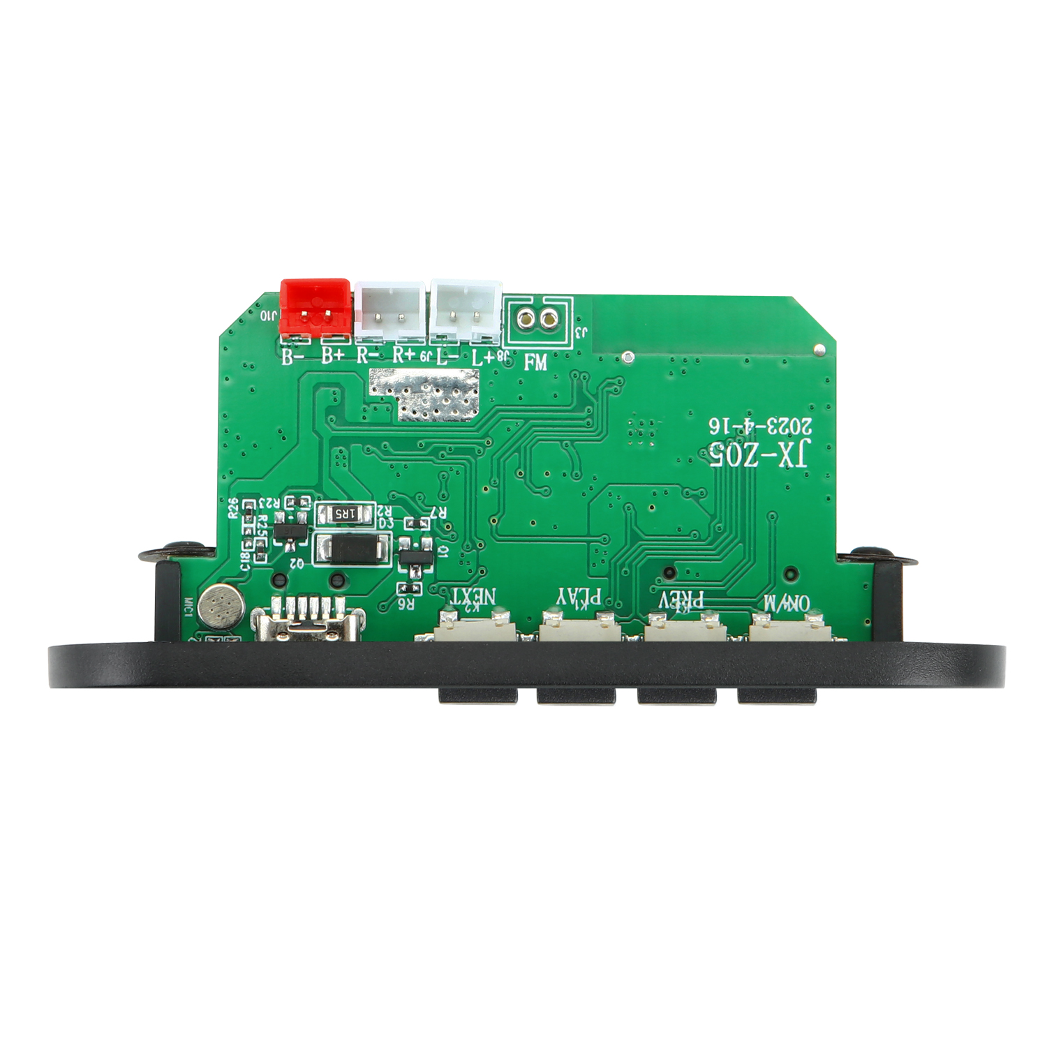 Kebidumei 6W Amplifier 3.7V 5V MP3 Player Bluetooth 5.0 MP3 Decoder Board Support Call Recording 3.5mm USB TF FM for Module Car Speaker