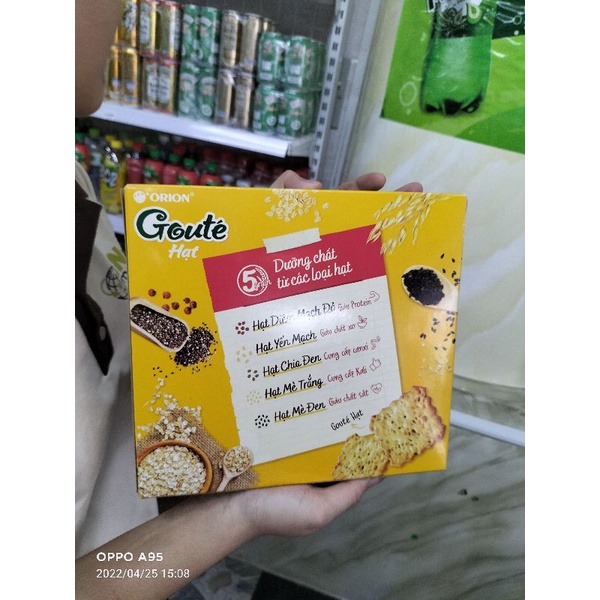 Bánh Gouté mè giòn tan gouté 5loại hạt